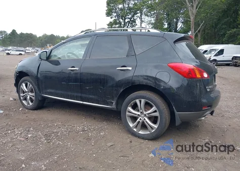 2009 Nissan Murano Le z USA, uszkodzony, nr VIN JN8AZ18W09W107539